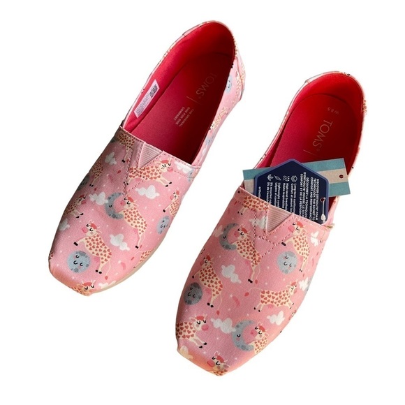 Toms Shoes Women’s Size 8.5 Alpargata Cloudbound Blossom Over The Moon Print NWT - Picture 5 of 6